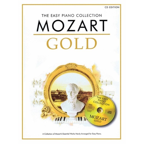 Easy Piano Collection Mozart Gold BK/CD