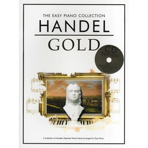 Easy Piano Collection Handel Gold Softcover Book/CD