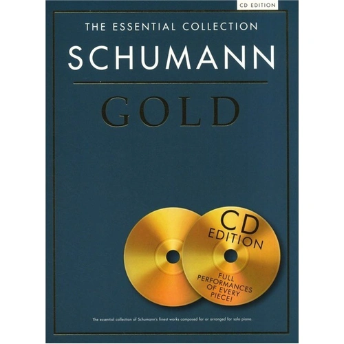 Essential Collection Schumann Gold BK/CD - Piano Solo with Sheet Music and Audio CD
