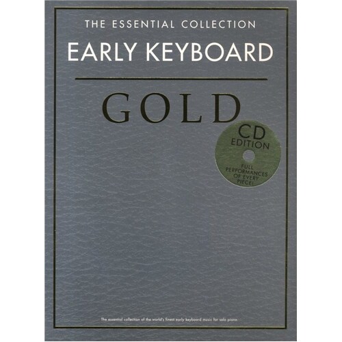 Essential Collection Early Keyboard Gold Softcover Book/CD