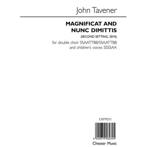 Magnificat And Nunc Dimittis SSAATTBB