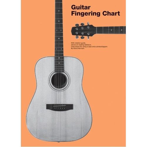 Chester Guitar Fingering Chart by David Harrison - 1 Page, Guitar TAB, Includes Care Advice and Notation Guide