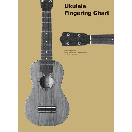 Chester Ukulele Fingering Chart by David Harrison - Tuning Notes, Chord Shapes, Photo/Diagram, 1 Page