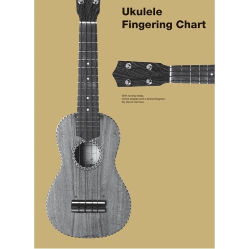 Chester Ukulele Fingering Chart by David Harrison - Tuning Notes, Chord Shapes, Photo/Diagram, 1 Page