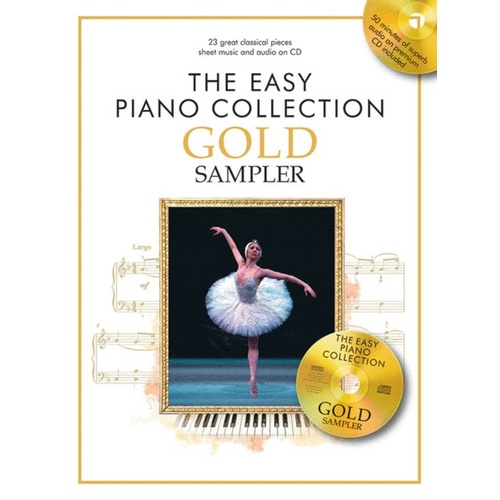 Easy Piano Collection Gold Sampler BK/CD by Christopher Hussey