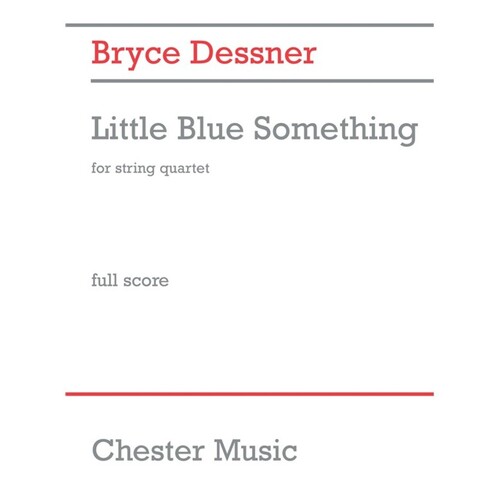 Little Blue Something For String Quartet Score/Parts Book