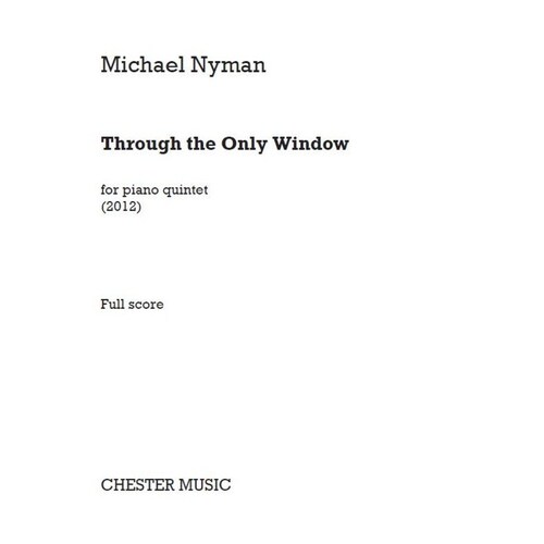 Through The Only Window (Music Score/Parts) Book