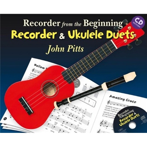 Recorder From The Beginning: Recorder and Ukulele Duets Book/CD