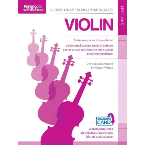 Playing With Scales Violin by Jenni Norey, 24 Pages, Chester Music