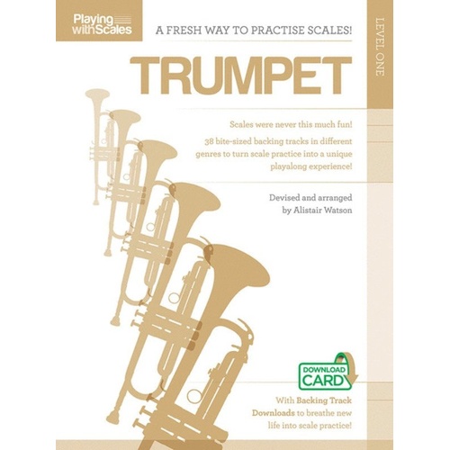 Playing With Scales Trumpet by Jenni Norey, 24 Pages, Chester Music