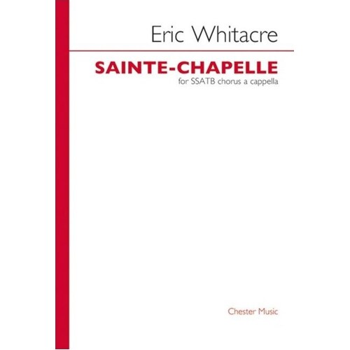 Sainte Chapelle For SSATB Chorus (Octavo)