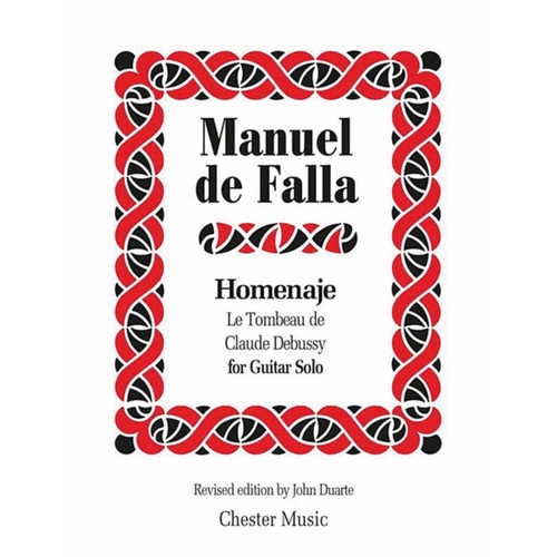 Homenaje Le Tombeau De Claude Debussy Guitar Book