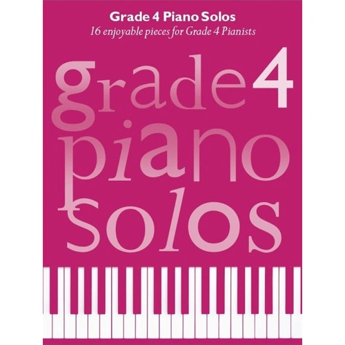 Grade 4 Piano Solos Songbook by Chester Music - 32 Pages of Pop, Jazz & Classical Music