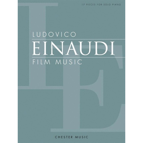 Ludovico Einaudi - Film Music for Piano Sheet Music Collection