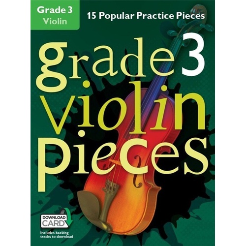 Grade 3 Violin Pieces Songbook with Backing Tracks