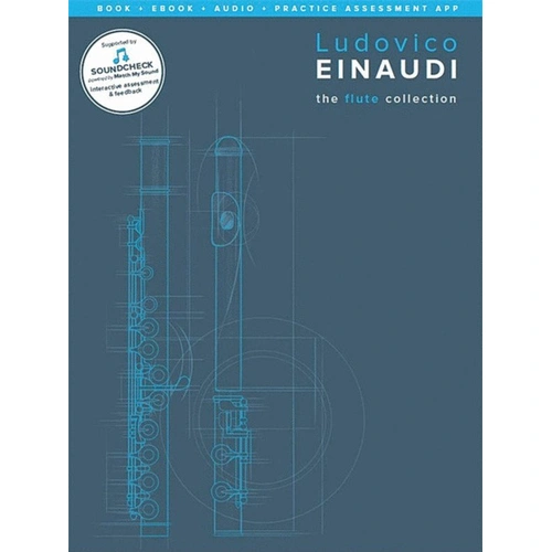 Ludovico Einaudi Flute Collection for Flute and Piano with Score, Pull-Out Part, eBook, Audio, and Video Content