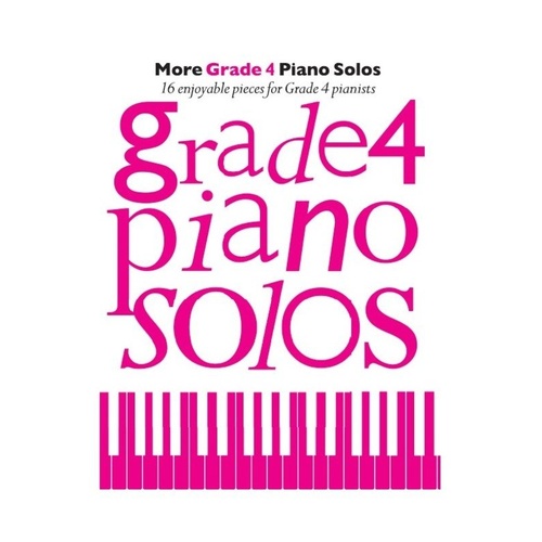 More Grade 4 Piano Solos by Chester Music - 48 Pages of Varied Repertoire for Grade 4 Pianists