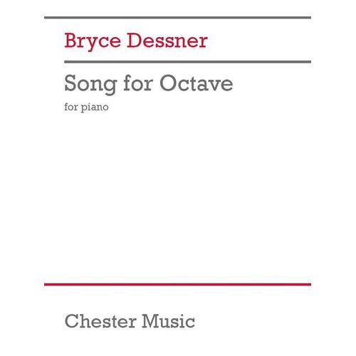 Dessner - Song For Octave For Piano