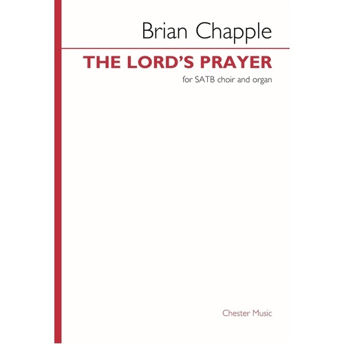 Chapple - The Lords Prayer SATB