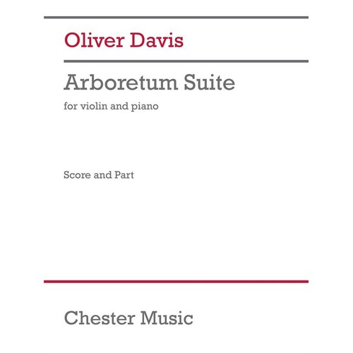 Davis - Arboretum Suite For Violin/Piano Softcover Book (Violin)