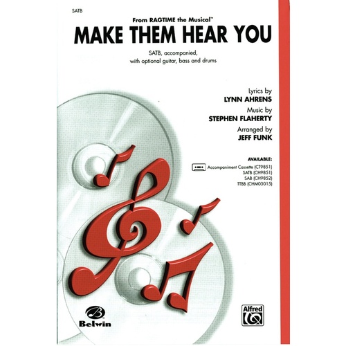 Make Them Hear You SATB Arr Funk