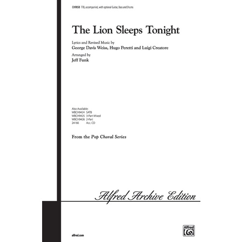 Lion Sleeps Tonight TBB