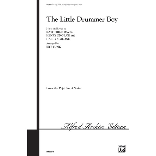 Little Drummer Boy TBB Arr. Funk