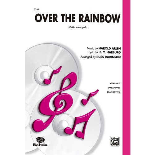 Over The Rainbow SSAA A Cappella