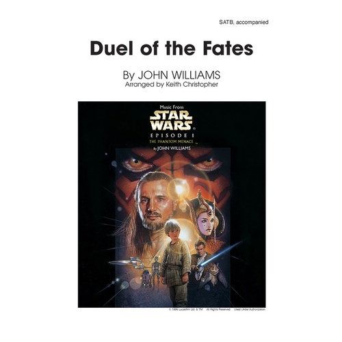 Duel Of The Fates SATB Arr Christopher