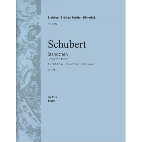 Standchen Op Post 135 D921 SSAA Choral Score