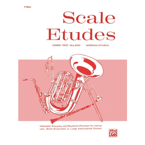 Scale Etudes for F Horn Sheet Music