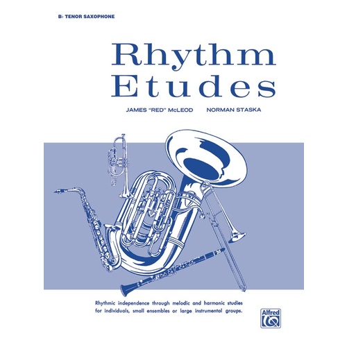 Rhythm Etudes B Flat Tenor Saxophone