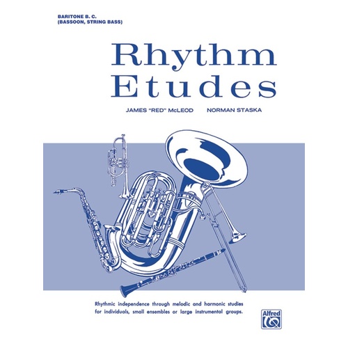 Rhythm Etudes Baritone Bc / Bassoon / String Bass