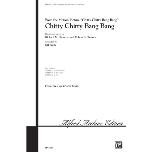 Chitty Chitty Bang Bang SATB Arr Funk