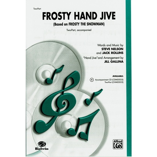 Frosty Hand Jive 2 Part Arr Gallina