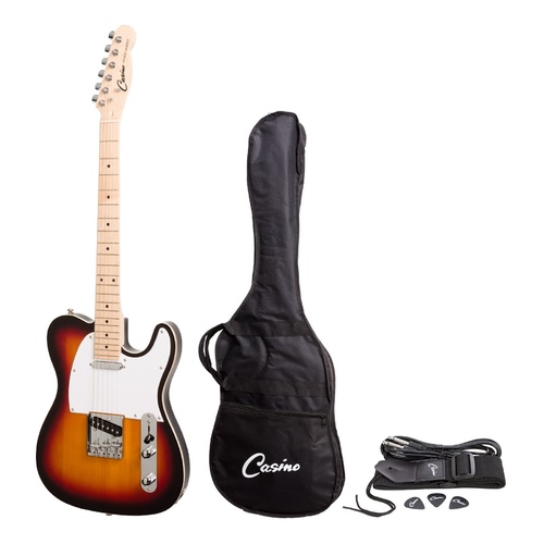 Casino TL-Style Electric Guitar Set (Sunburst)