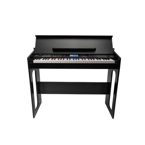 Crown CJDP 61-Key Touch Responsive Digital Piano with LCD Display and USB Connectivity