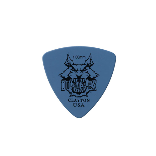 Clayton Duraplex Rounded Triangle Guitar Picks 1.00mm - 12 Pack