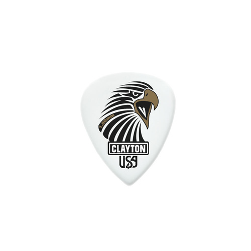 Clayton Acetal Eagle Sharp Standard Guitar Picks 1.00mm - 12 Pack