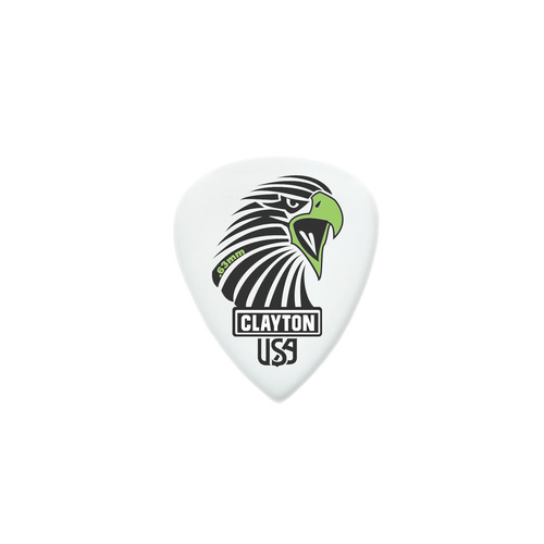Clayton Acetal Eagle Sharp Standard Guitar Picks 0.63mm - 12 Pack