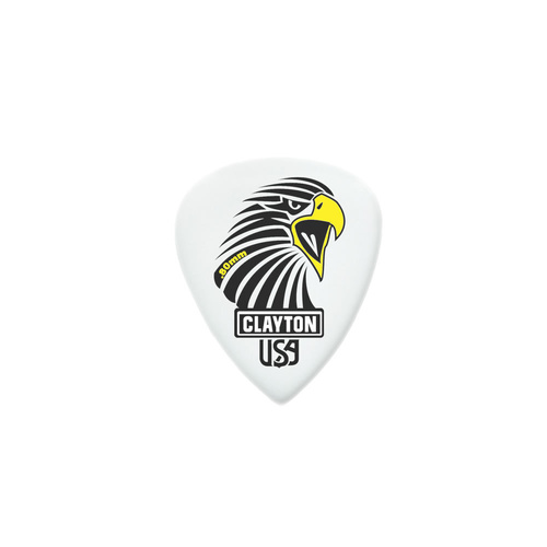 Clayton Acetal Eagle Sharp Standard Guitar Picks 0.80mm - 12 Pack