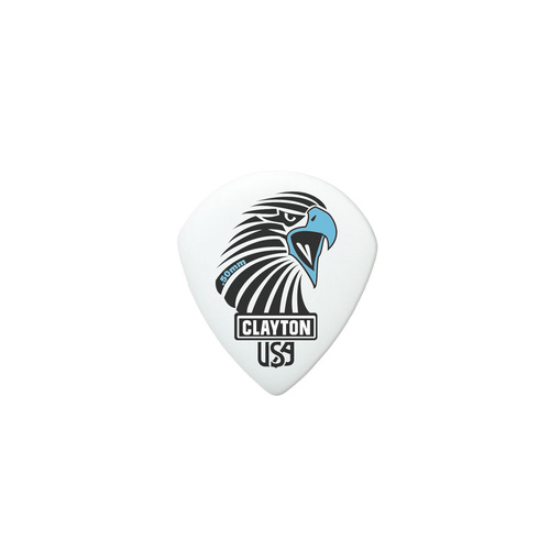 Clayton Acetal Eagle Sharp Teardrop Guitar Picks 0.50mm 12-Pack