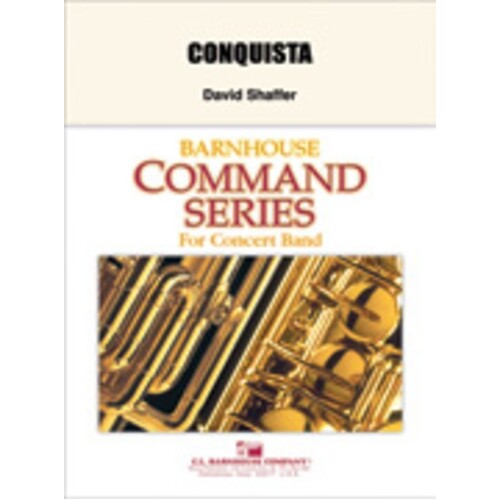 Conquista Spanish March Concert Band  Score/Parts