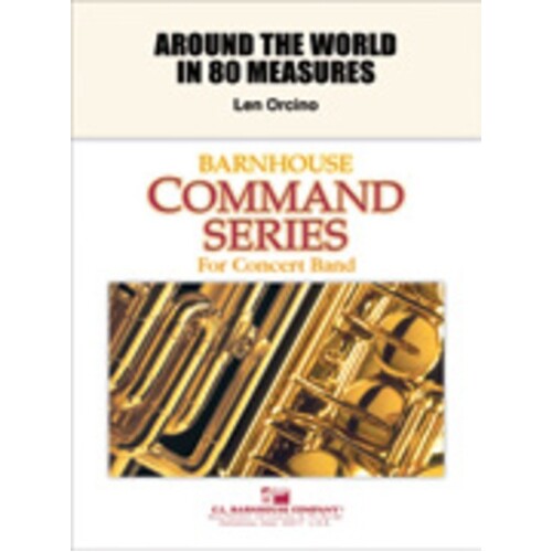 Around The World In 80 Measures Concert Band  Score/Parts