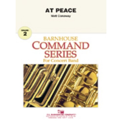 At Peace Concert Band 2 Score/Parts Book