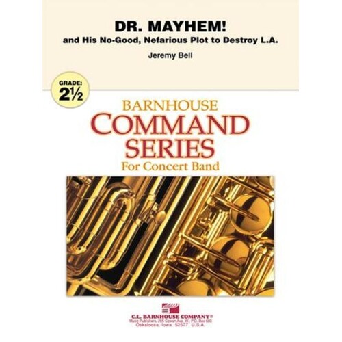 Dr Mayhem! Concert Band 2.5 Score/Parts Book
