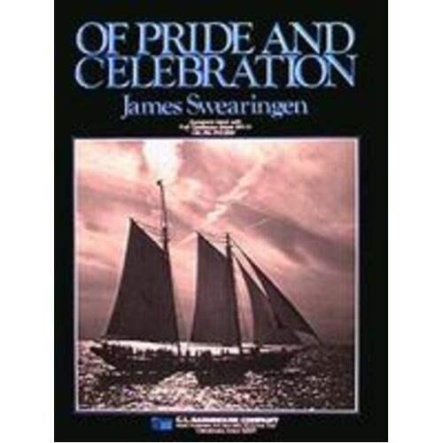 Of Pride And Celebration Concert Band 3 Score/Parts