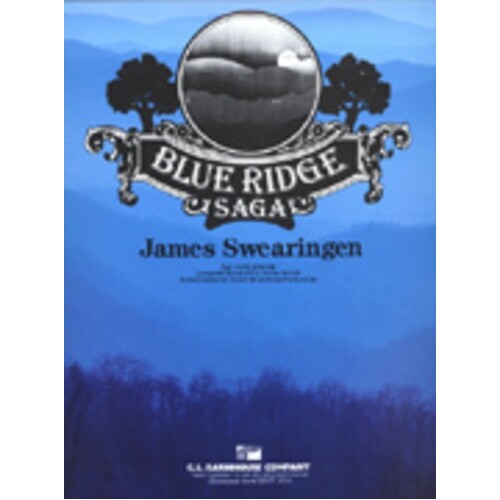 Blue Ridge Saga Concert Band 3 Score/Parts