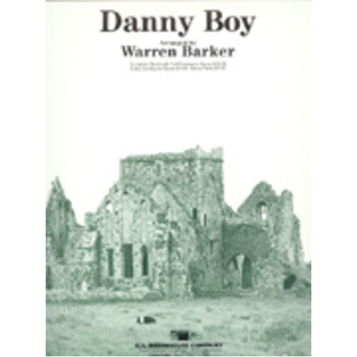 Danny Boy Concert Band 3 Score/Parts