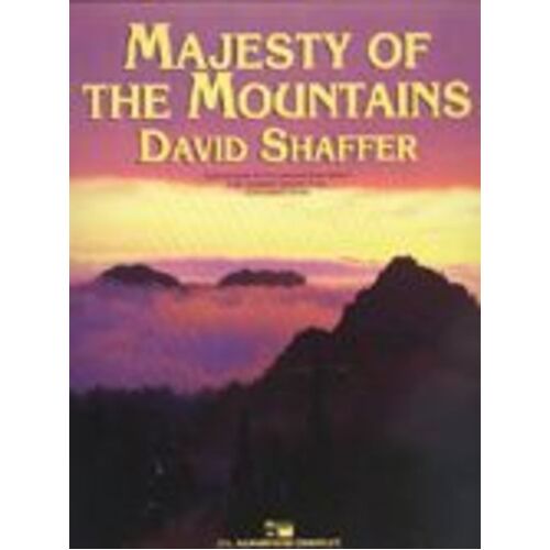 Majesty Of The Mountains Concert Band  Score/Parts